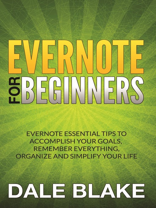 Title details for Evernote For Beginners by Dale Blake - Available